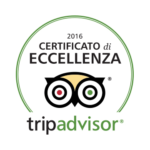 Certificato eccellenza Tripadvisor 2016