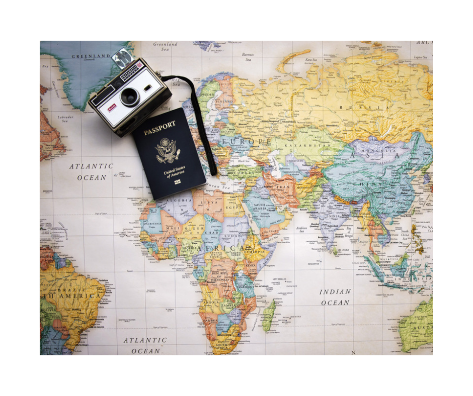 planisfero passaporto macchina fotografica